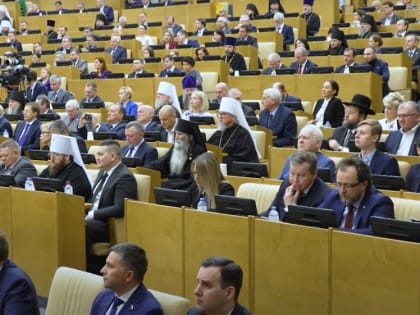 Глава Забайкальской митрополии принял участие в Рождественских Парламентских встречах в Государственной Думе