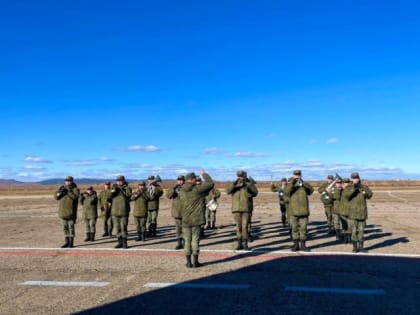 Мобилизованные в Забайкальском крае военнослужащие ВВО убыли к местам проведения дополнительной подготовки на базе полигонов учебных центров ВС РФ