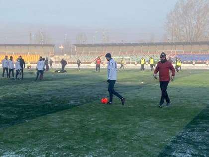Фестиваль зимнего футбола стартовал в Чите
