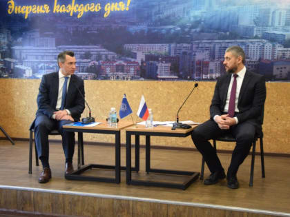 ​Александр Осипов обсудил исполнение решений Президента с коллективом ТГК-14