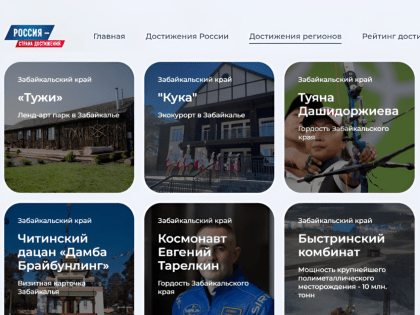 ​Жители Забайкалья голосуют за значимые достижения края