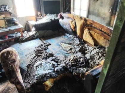 Пожарные едва смогли спасти кошку из горящей квартиры в Нерчинске