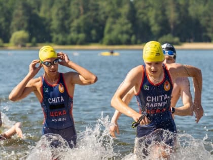 Забайкальские спортсмены завоевали медали на соревнованиях по триатлону и акватлону
