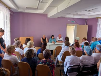 Глава здравоохранения региона ответила на вопросы сотрудников Приаргунской ЦРБ