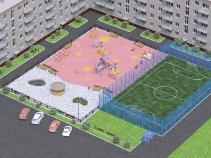 ​В Борзе в этом году благоустроят два двора в рамках программы «1000 дворов»