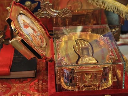 Молебен о Победе будут совершать в сёлах по пути следования мощей Георгия Победоносца из Читы в Борзю