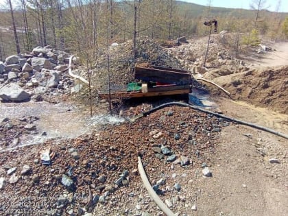 В Забайкалье возбуждено уголовное дело против старателей за ущерб окружающей среде