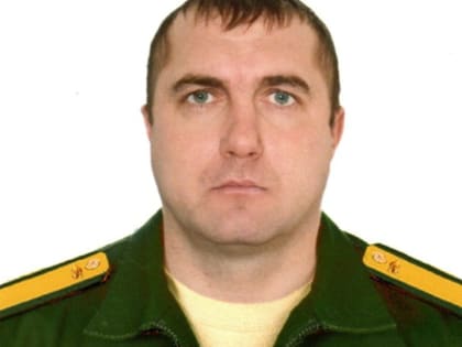 ​Военнослужащий окружного учебного центра ВВО из Забайкалья старшина Константин Калашников награжден медалью «За боевые отличия»