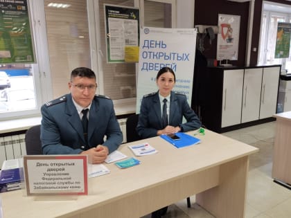 В филиалах МФЦ Забайкальского края прошел День открытых дверей по вопросам уплаты имущественных налогов