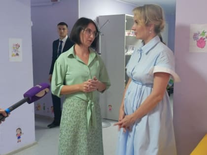 Мария Львова-Белова навестила воспитанников «Лилового дома» в Чите