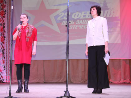 В Районном Доме культуры села Красный Чикой, прошло патриотическое мероприятие «Час Мужества» ко Дню защитника отечества