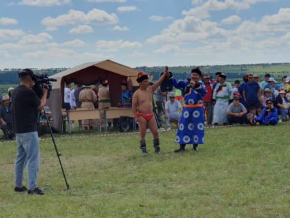 Соревнования по национальному троеборью прошли на берегу Онона в Агинском округе
