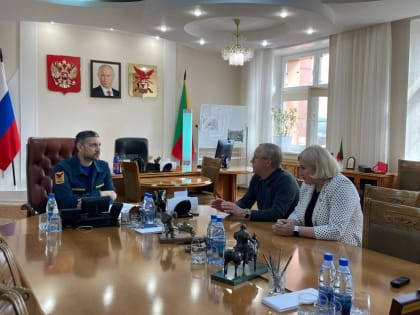 Продюсер Юрий Обухов рассказал губернатору Забайкалья о предстоящих съёмках фильма о Герое России Алдаре Цыденжапове