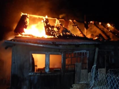 Зарегистрирована первая гибель человека на пожаре в 2023 году