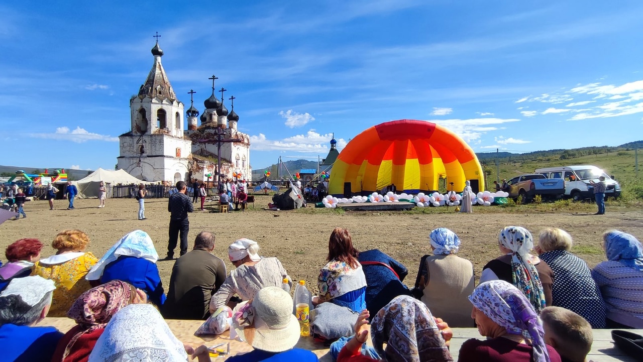 Успенская Церковь в Калинино Забайкальский край