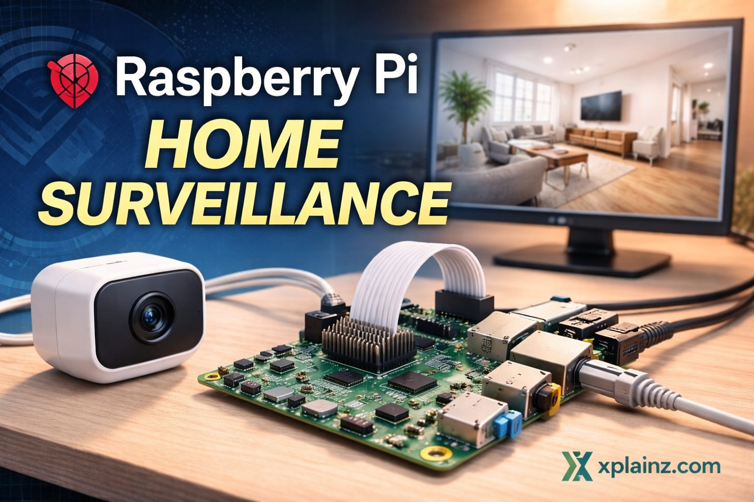 Raspberry Pi home surveillance