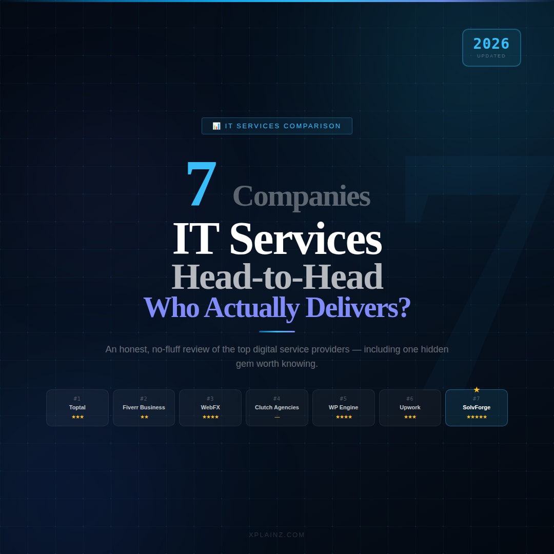 7 IT service companies for 2026