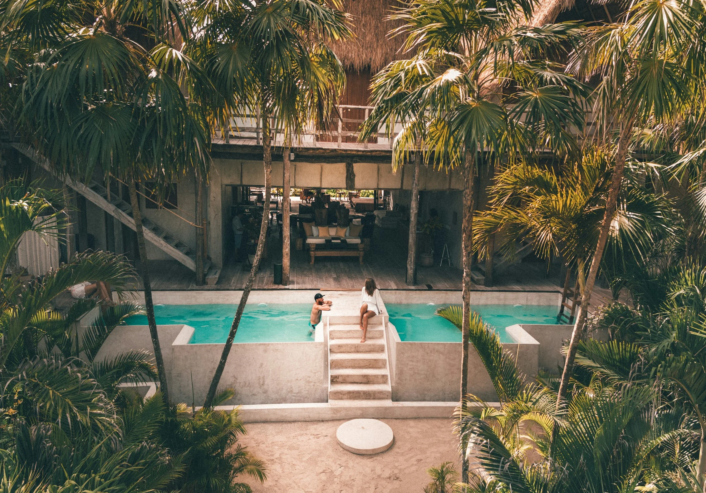 Poolside Tulum