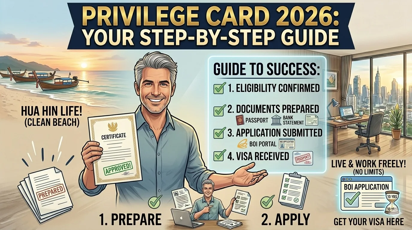 How to Apply for the Thailand Privilege Card 2026: Step by Step