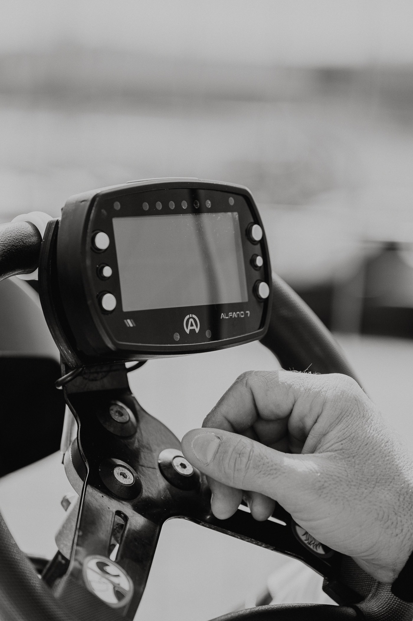 Kart em pista durante uma prova Sodi Galicia