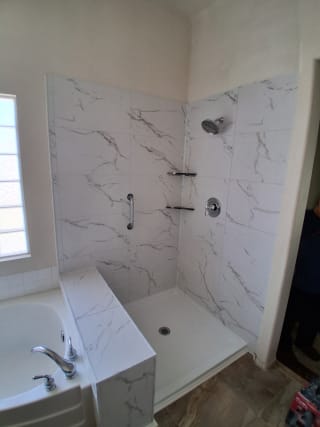 After thumbnail for Walk-In Shower Remodel