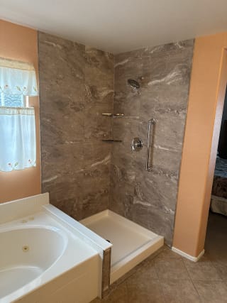 After thumbnail for Walk-In Shower Remodel