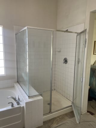 Before thumbnail for Walk-In Shower Remodel