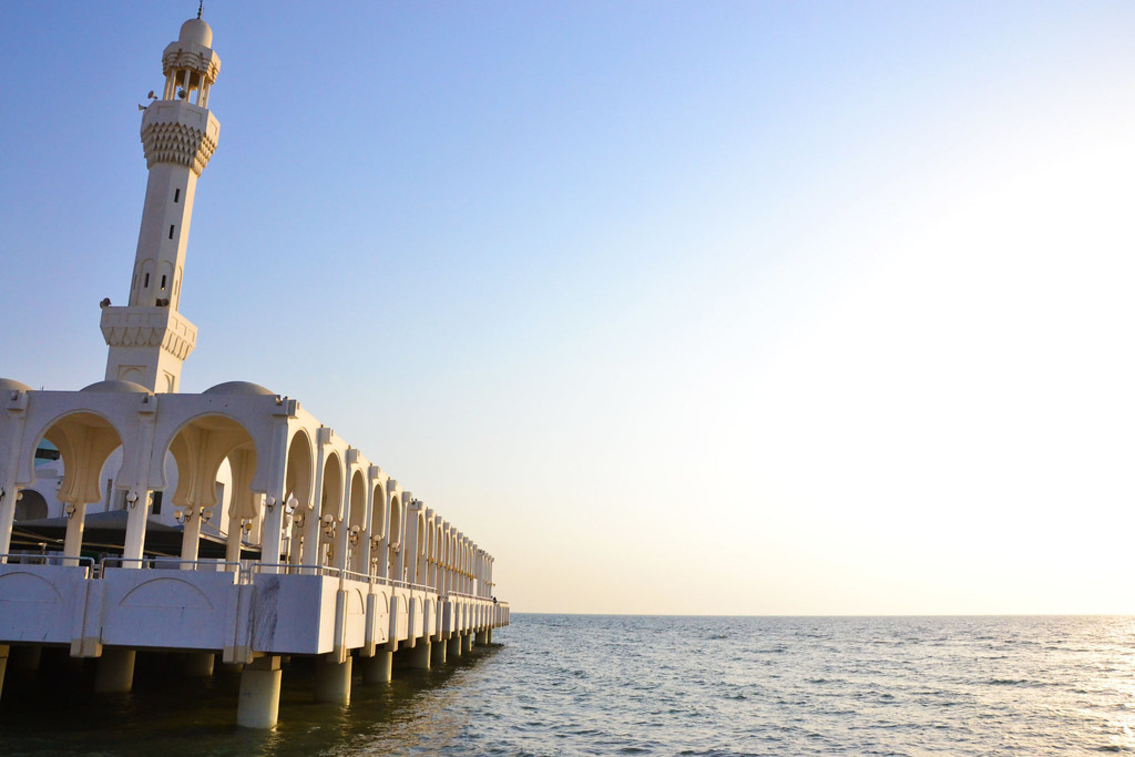 Floating Mosque (Al-Rahma Mosque)