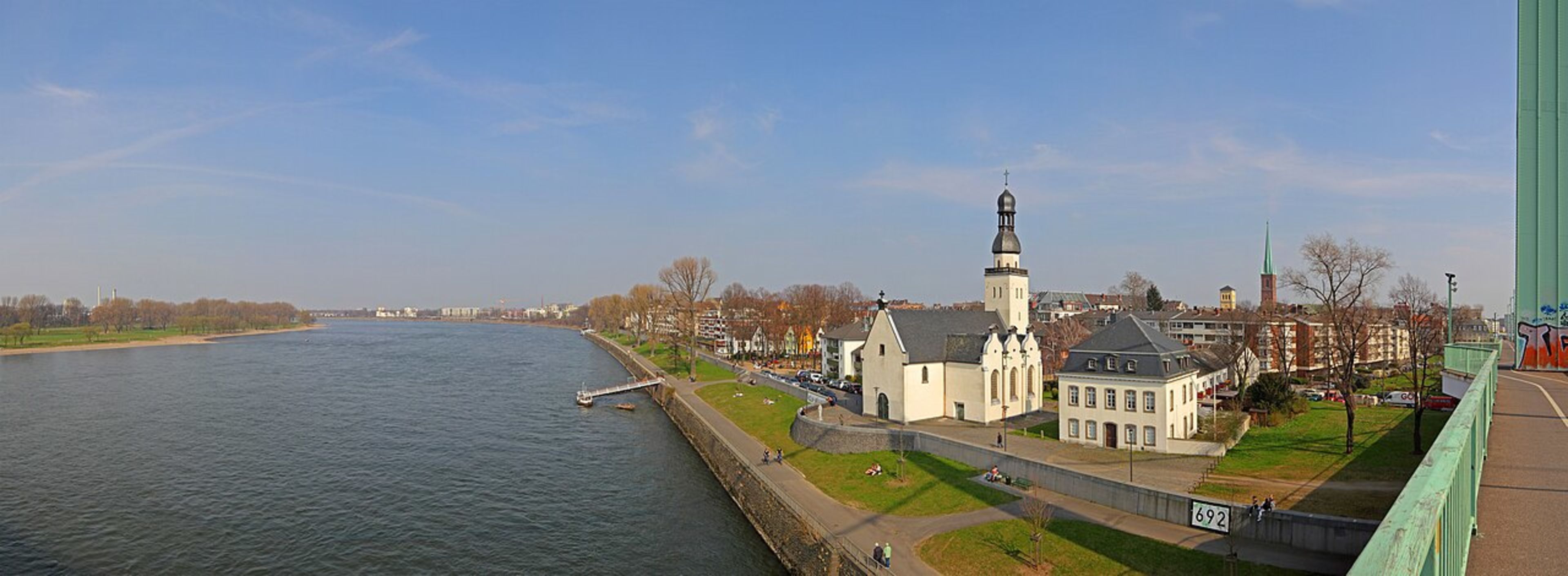 Rhine River Promenade