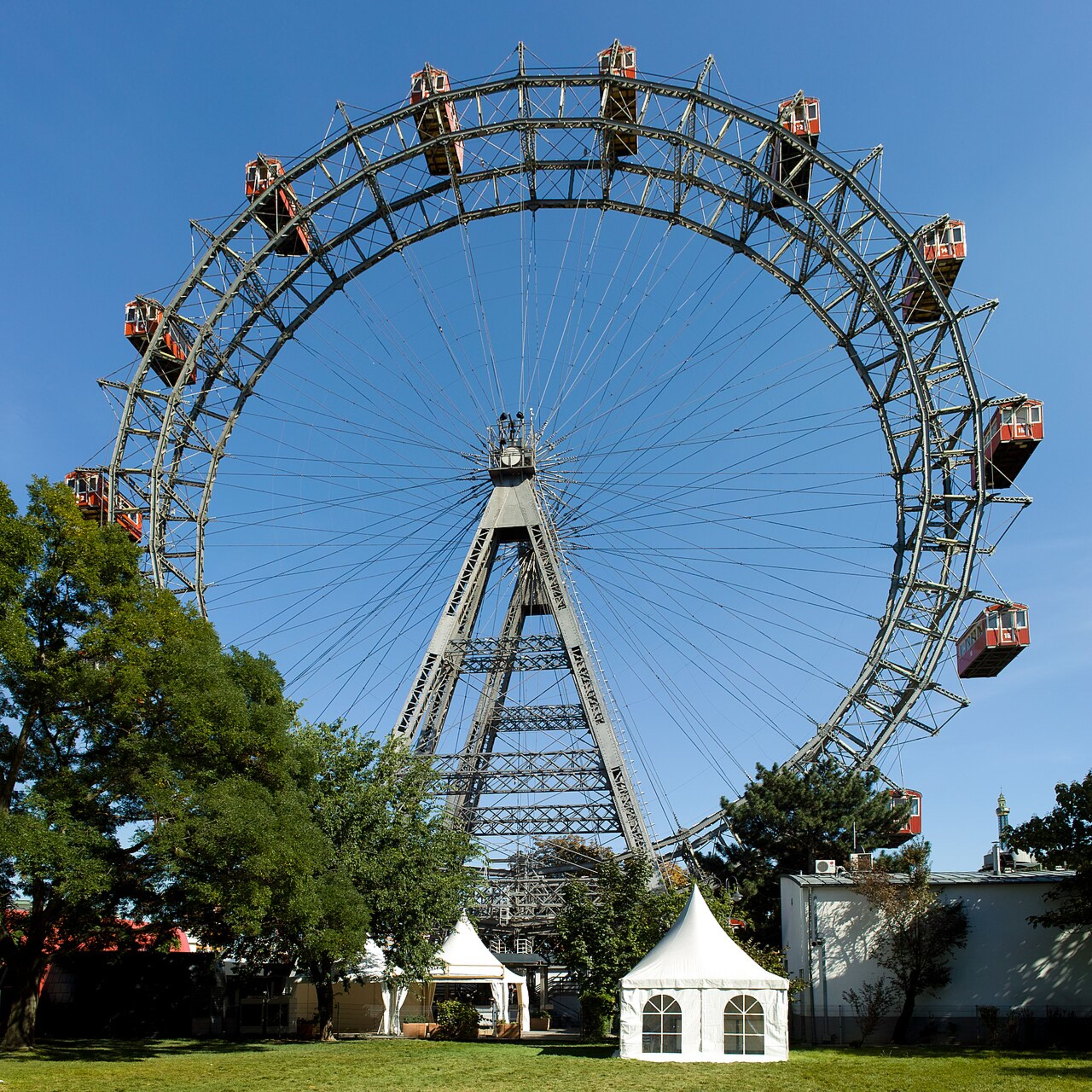 Prater Park & Giant Ferris Wheel
