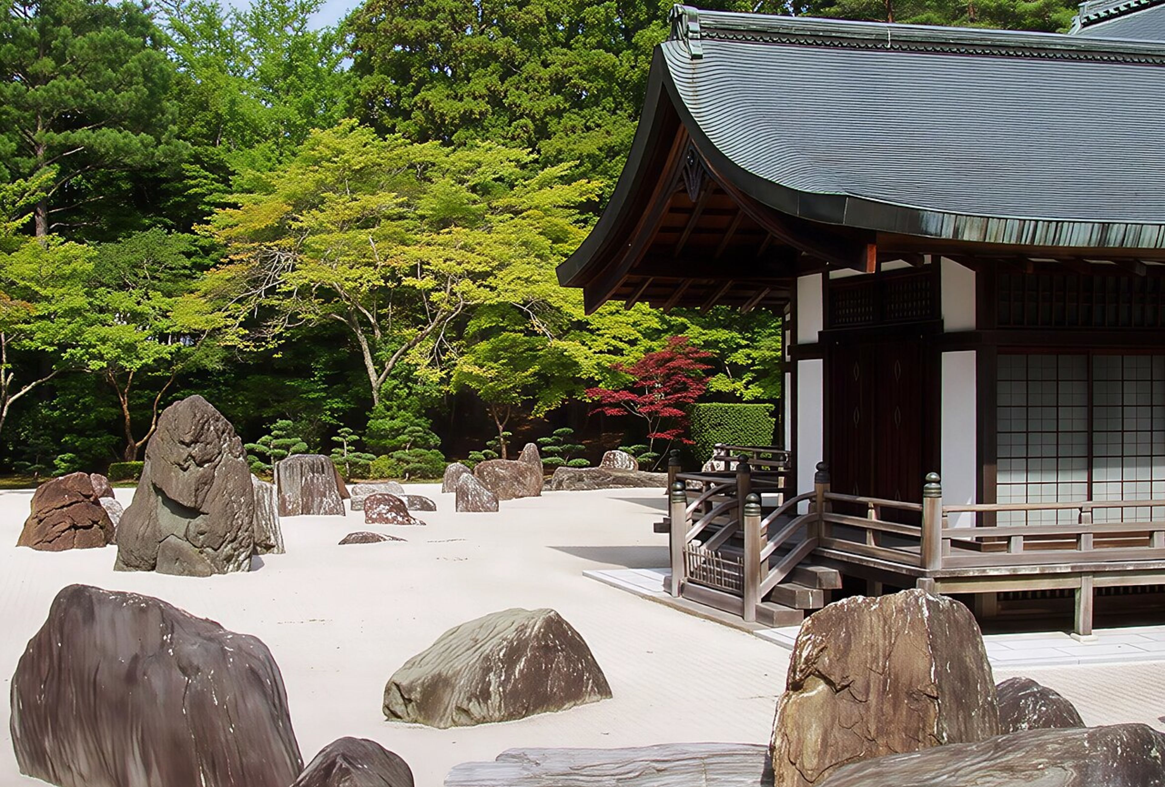 Ryoan-ji Temple & Rock Garden