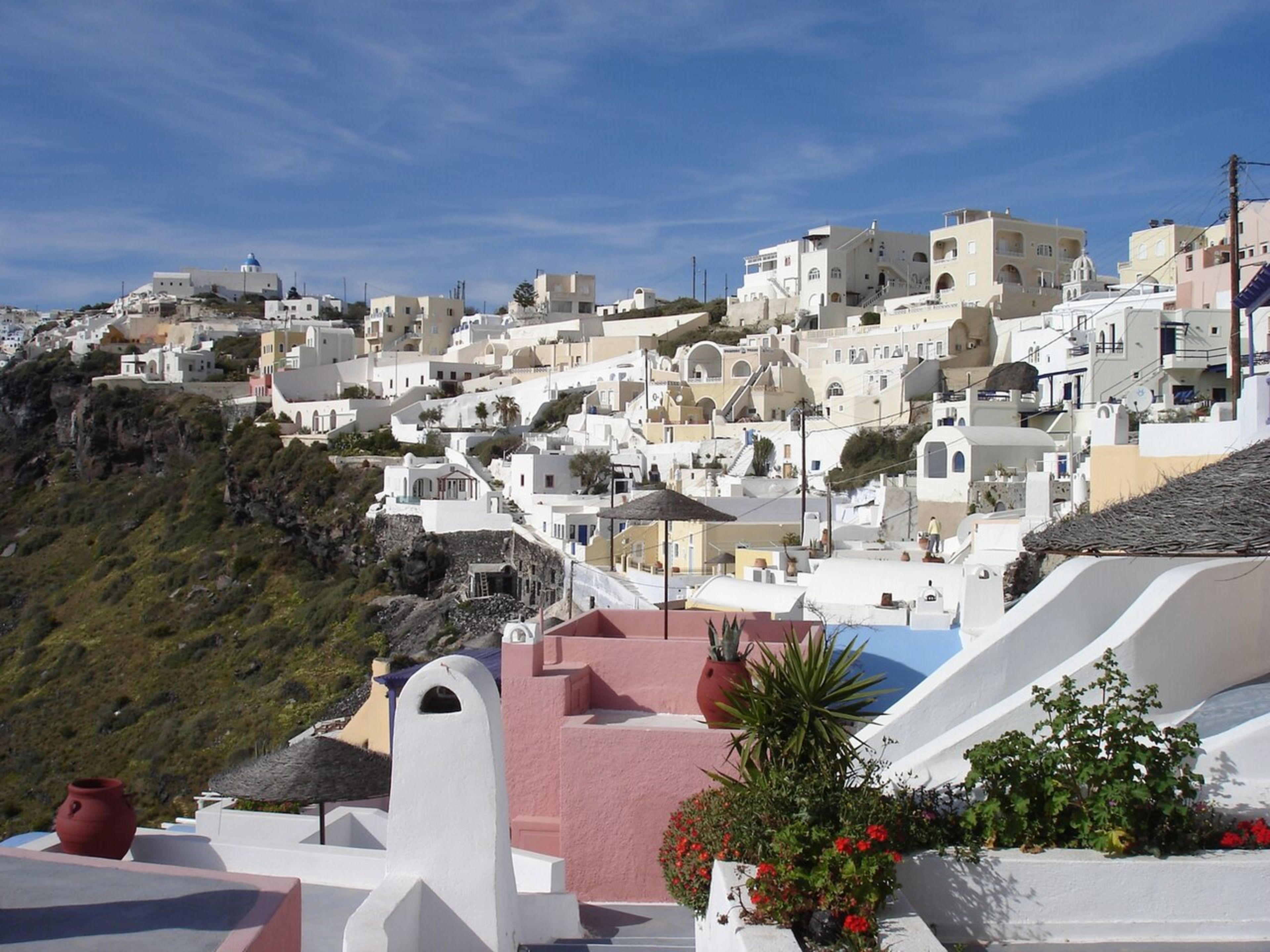 Firostefani Village