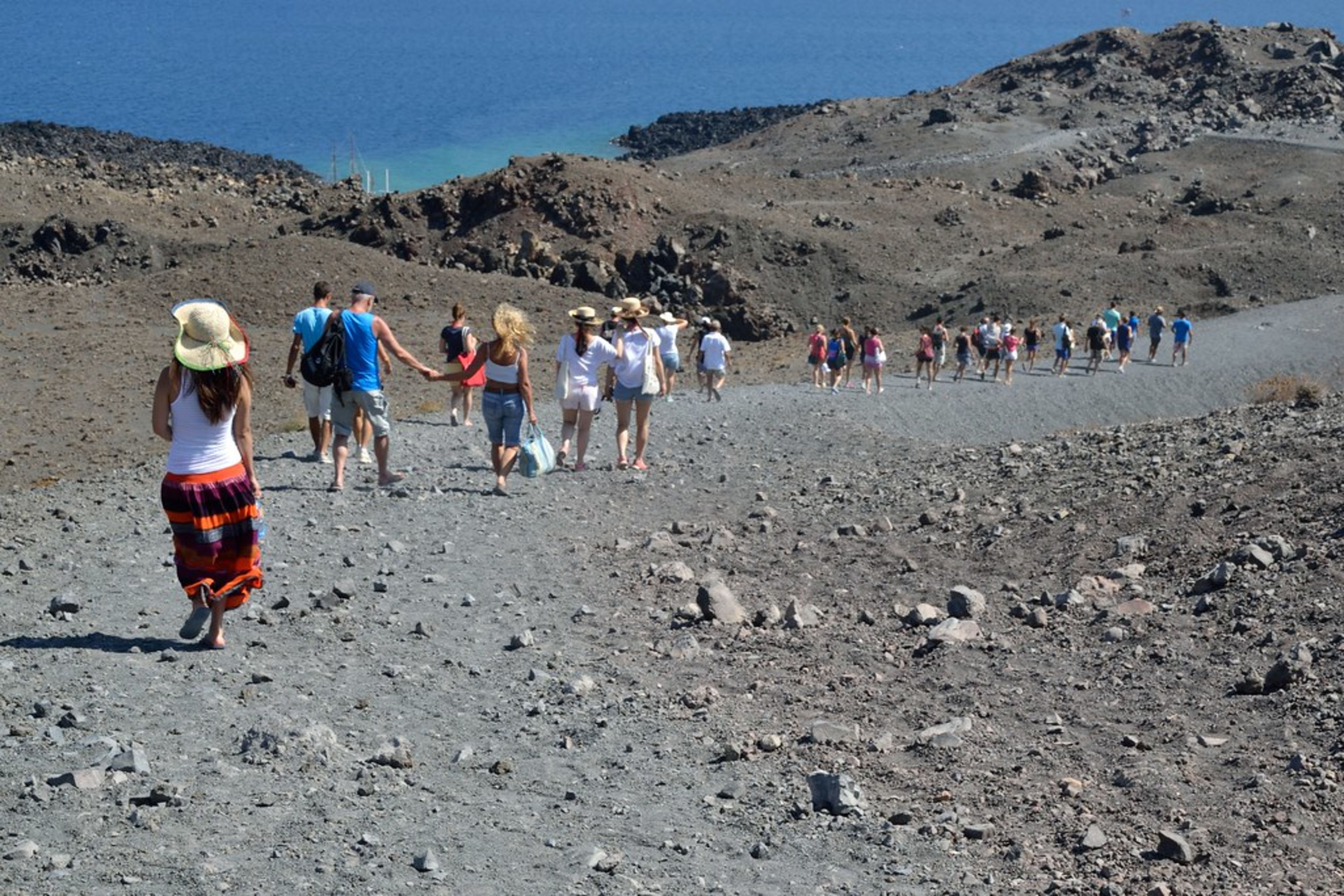 Volcano Crater (Nea Kameni)