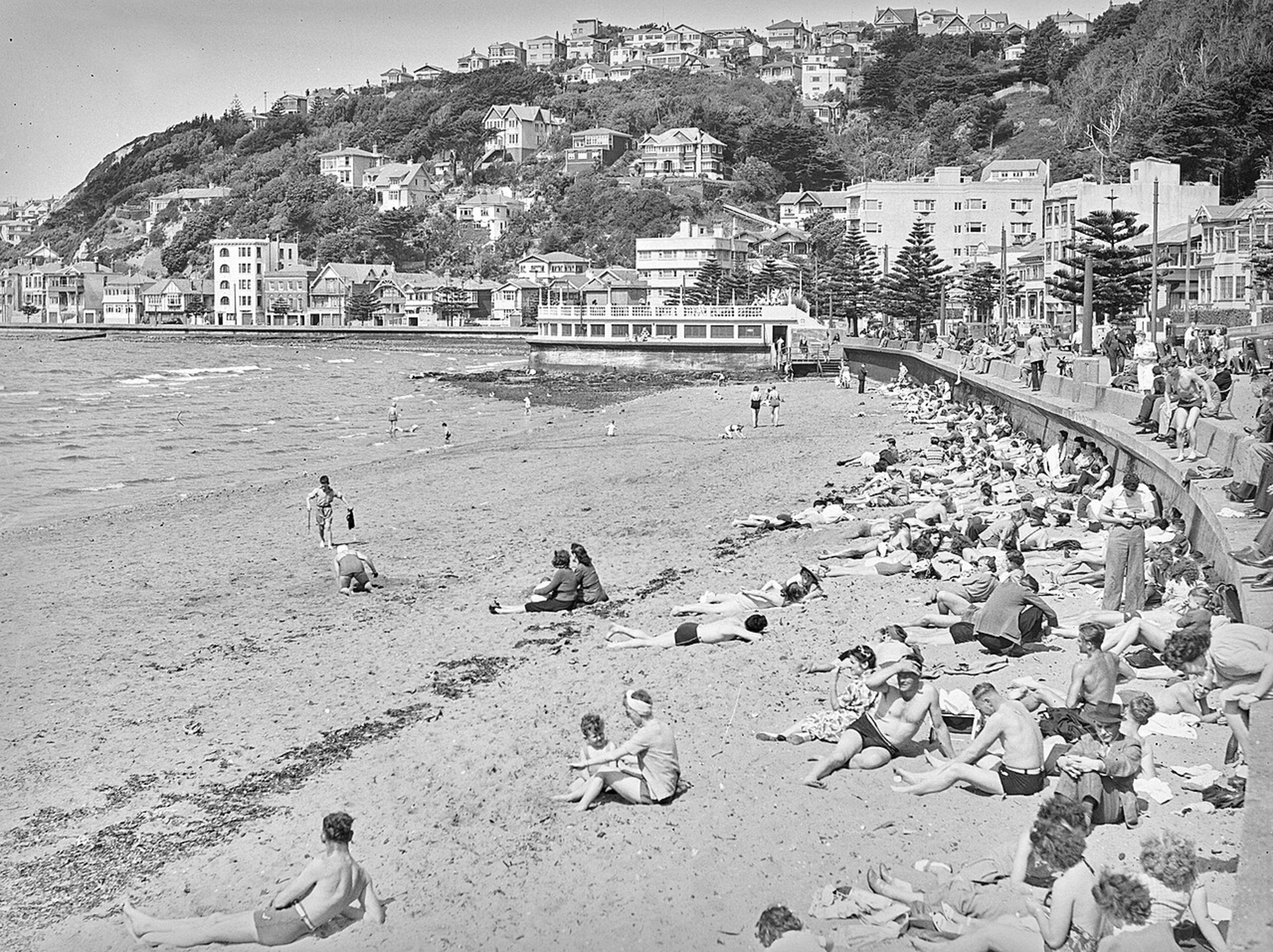 Oriental Bay Beach