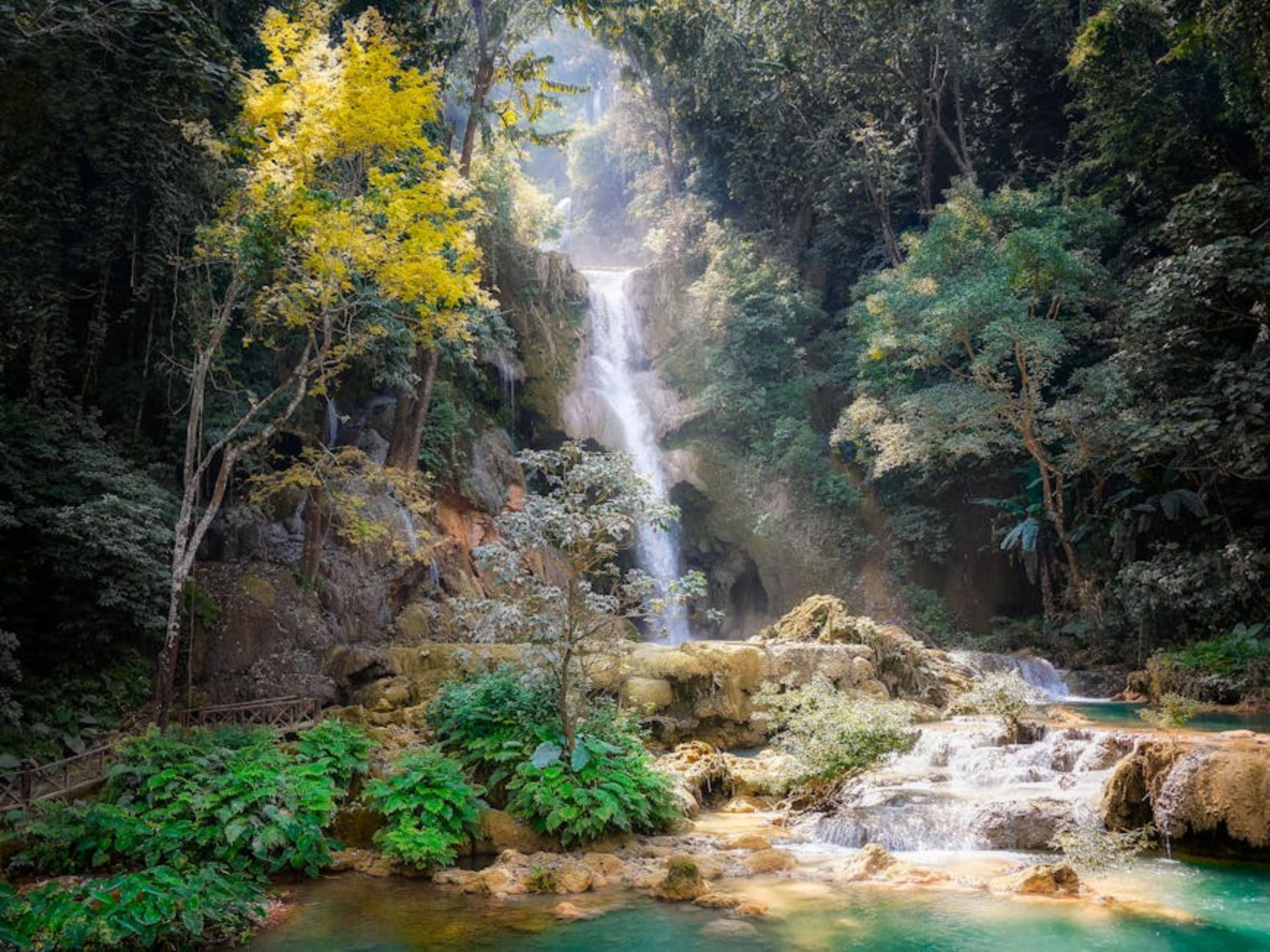 Tad Sae Waterfalls