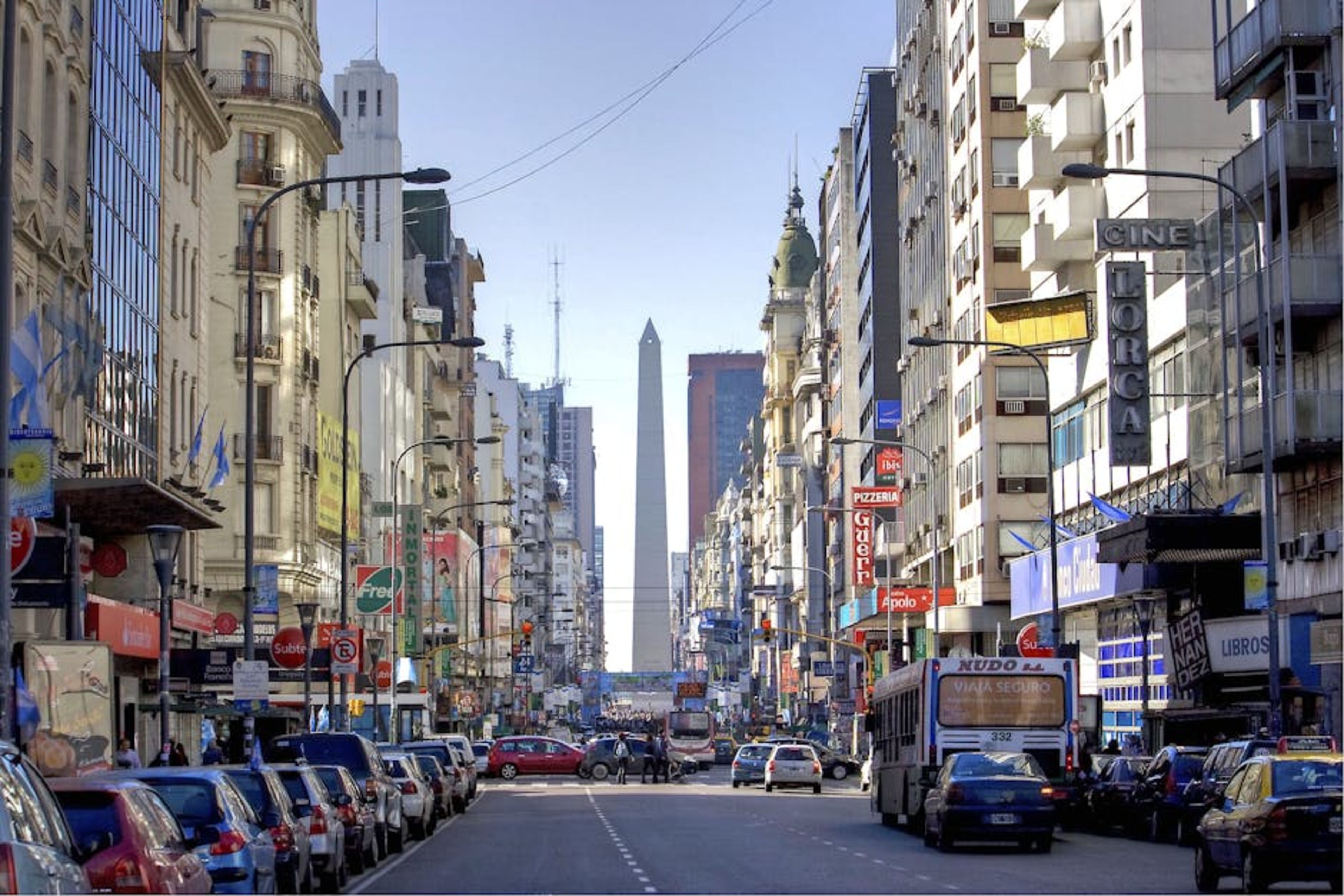 Avenida 9 de Julio (World's Widest Avenue)