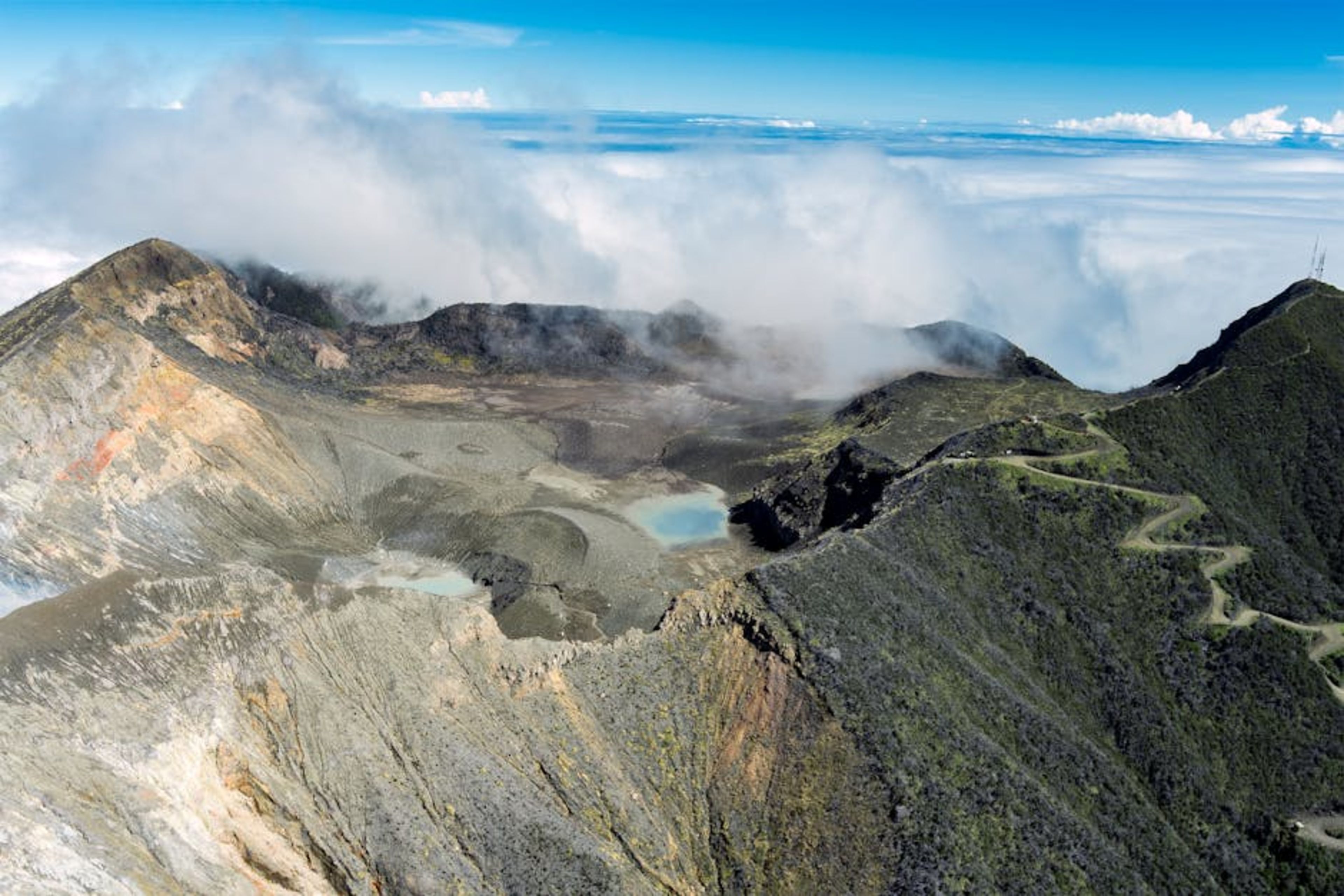 Volcano Crater (Nea Kameni)