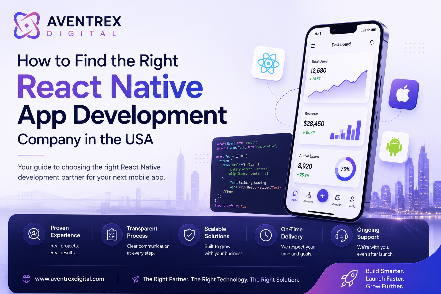 How to Find the Right React Native App Development Company in the USA