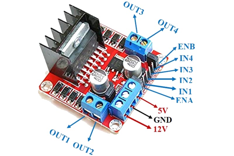 L298N Motor Driver Module