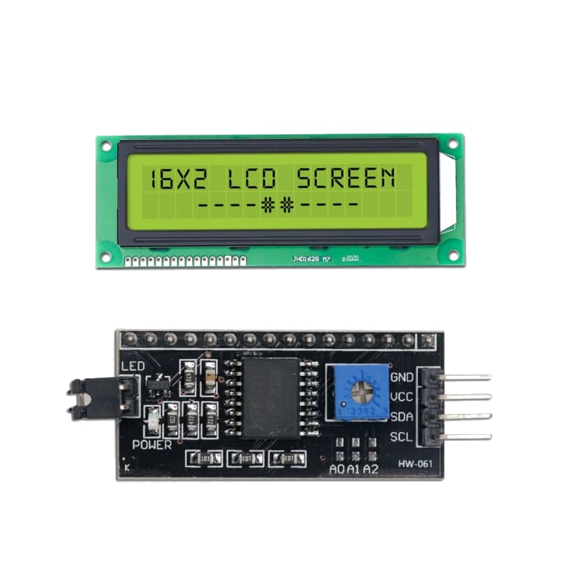 LCD 16×2 Display (HD44780)