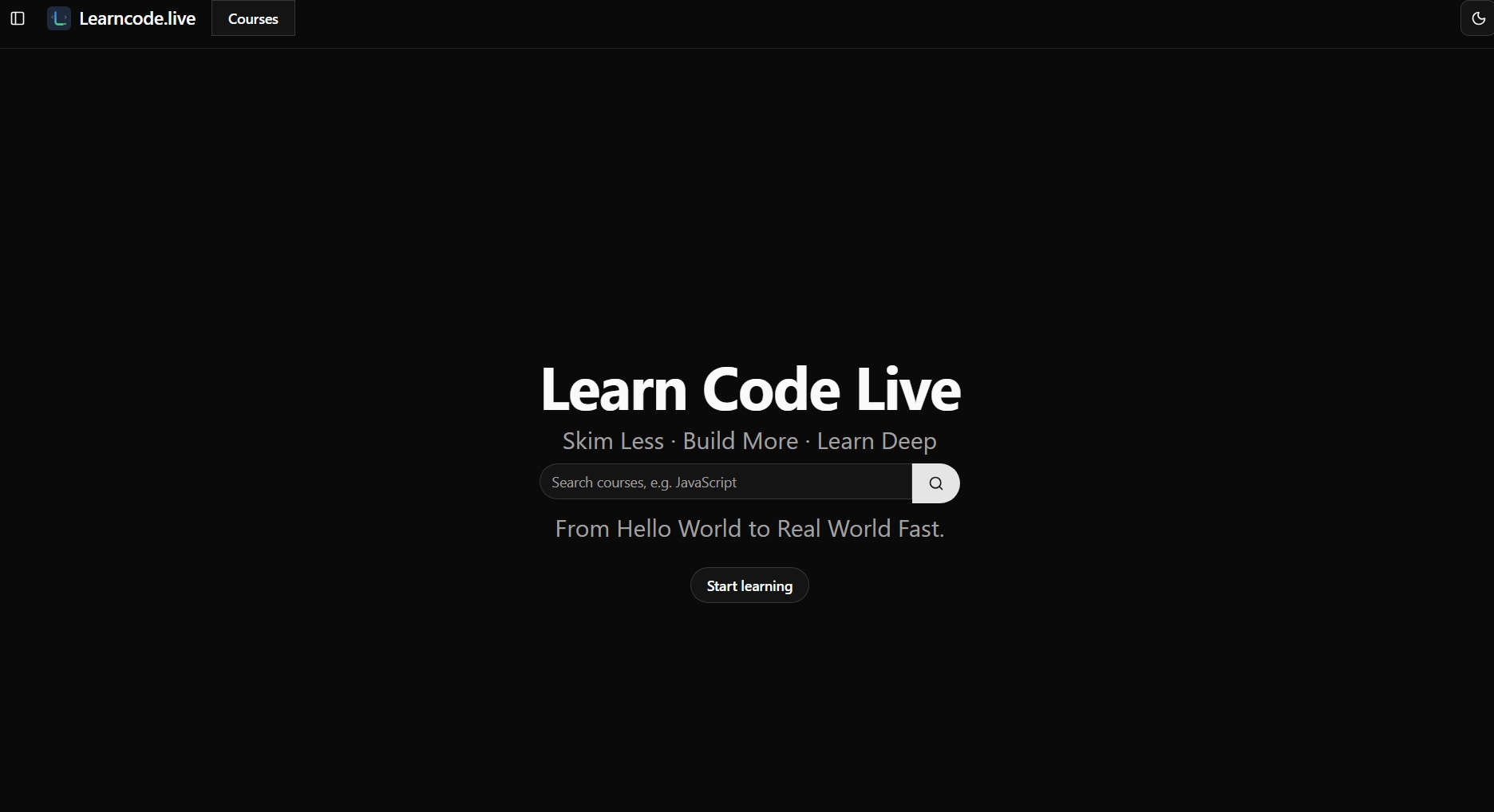 Learn Code Live