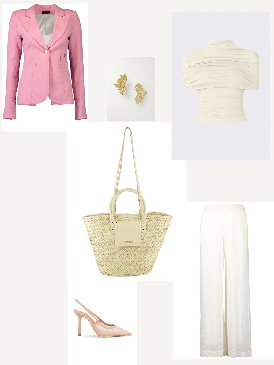 Polished Brunch Blazer Look