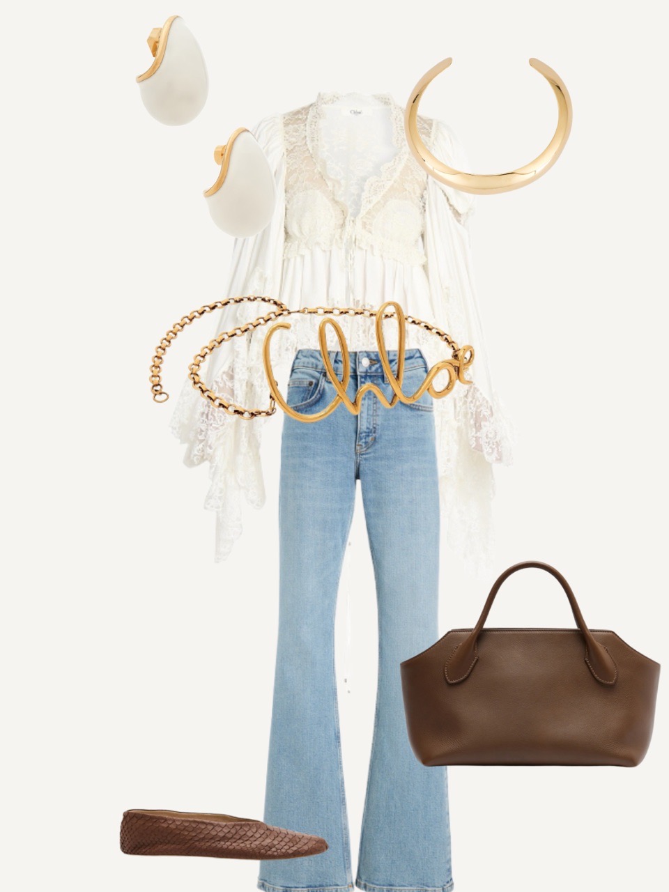 Romantic Casual Brunch Look Chloé 