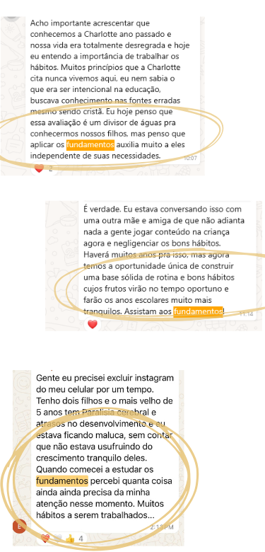 Depoimento do Curso Fundamento