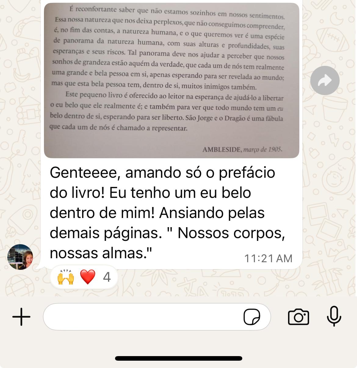 Depoimento dos Livros Charlotte Mason