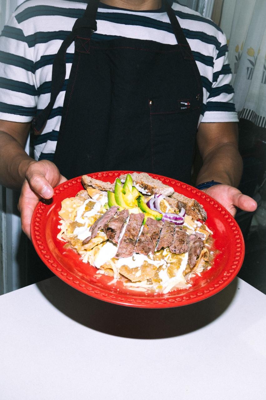 Chilaquiles Arrachera