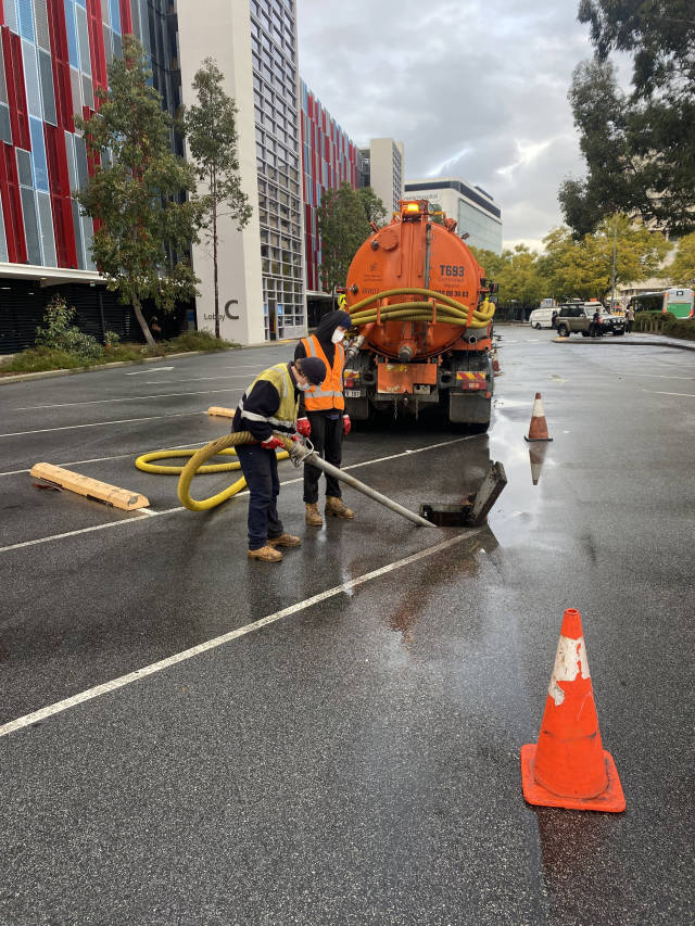 Drain camera inspection services
