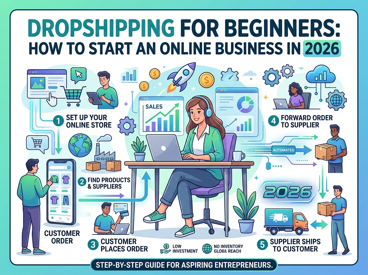 Dropshipping for Beginners: How to Start an Online Business in 2026