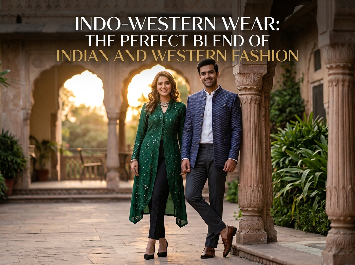 Indo-Western Wear: The Perfect Blend of Indian and Western Fashion for men and women
