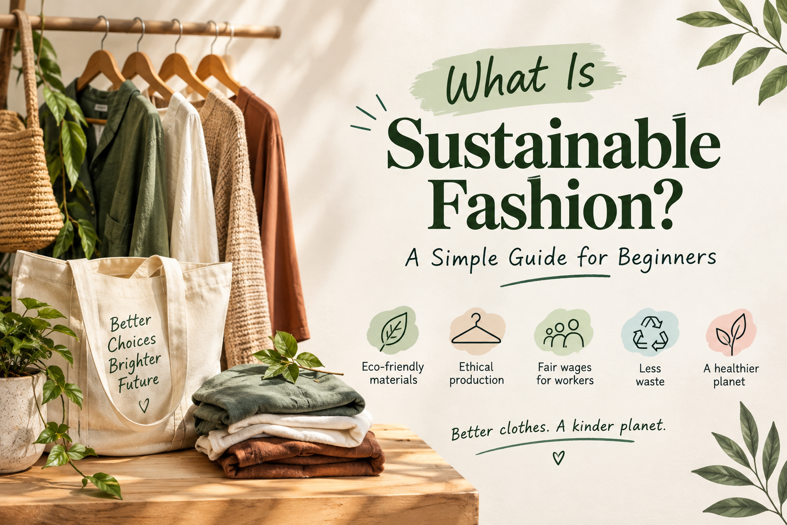 What Is Sustainable Fashion? A Simple Guide for Beginners